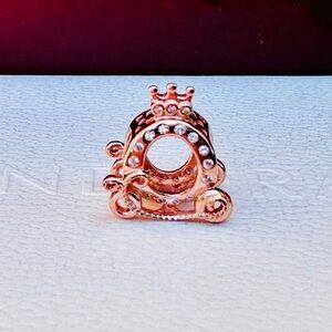 Authentic pandora rose go charm comes with dust bag 🌺🍄🌺🍄🌺🍄🌺🍄🌺🍄🌺🍄